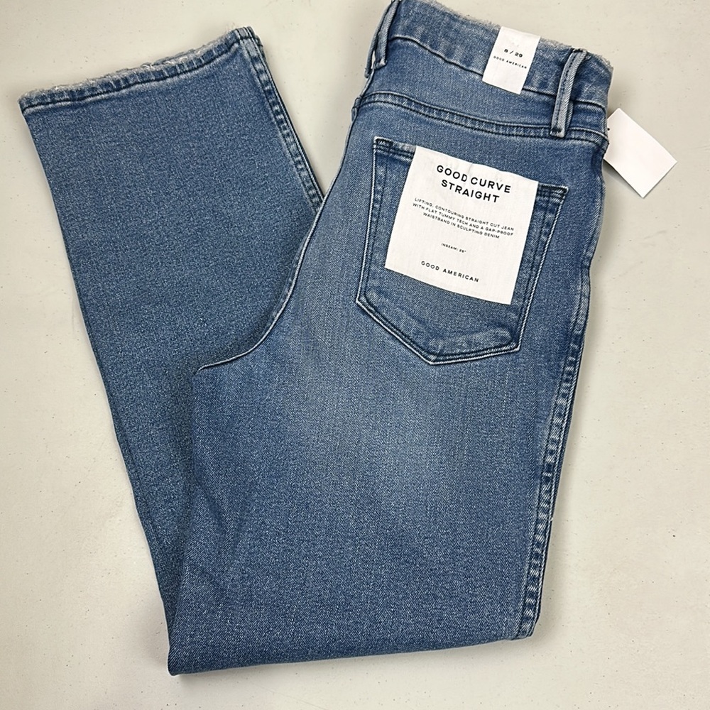GOOD CURVE STRAIGHT NATURAL FRAY
HEM I BLUE858  Size 8 - Picture 10 of 14